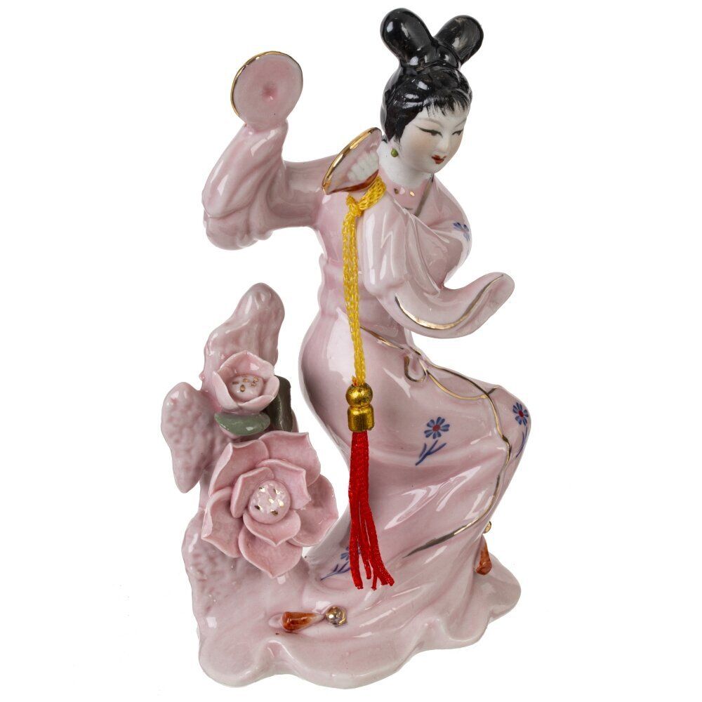 GAEM Фигурка декоративная "Гейша" (блок 4 шт), L11,5 W6,5 H15 см, 4в.