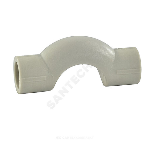 Скоба PP-R серая Дн 20 внутренняя пайка обводная с муфтами VALFEX 10170020Г