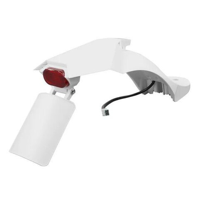 Крыло заднее белое Xiaomi M365, M365 Pro, 1S с габаритом