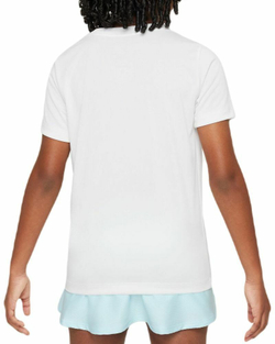Футболка для мальчика теннисная Nike Kids Dri-Fit Rafa T-Shirt - white