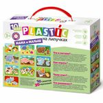 Игровой набор на липучках (8-10 сюжетов, 16-20 объектов), АССОРТИ, 10 КОР