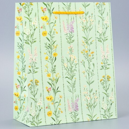 Пакет подарочный ламинированный Гармония 18×22.3×10 см