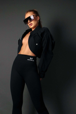 Женская курточка Gantelka Safari черная