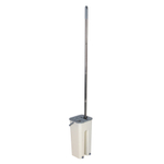 Набор для уборки с отжимом и сменной насадкой тм VETTA, доп.насадка, ведро 5л, пластик, металл