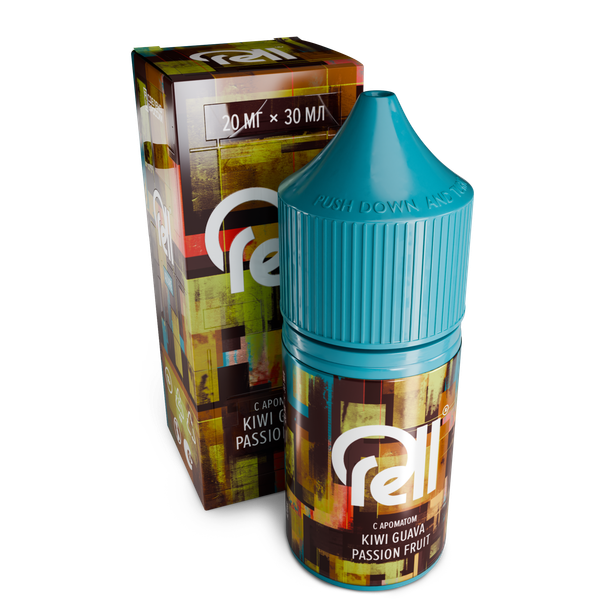 Купить Жидкость Rell Azure Salt 30 мл - Kiwi Guava Passion Fruit (20 мг)