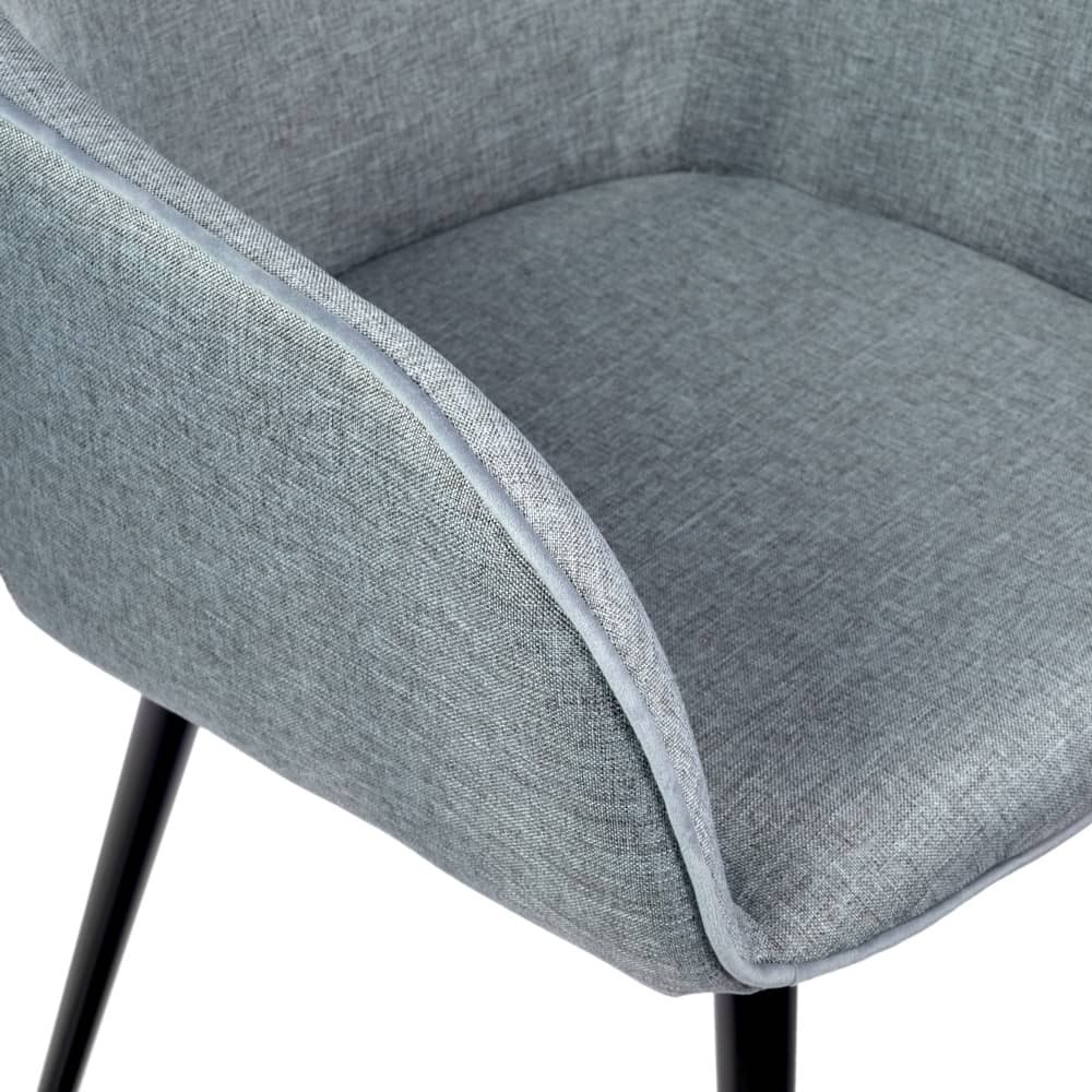 Стул Frida серо-синяя рогожка