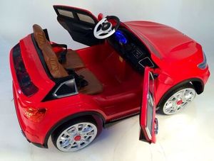 Детский электромобиль River Toys BMW X7 M333MM красный