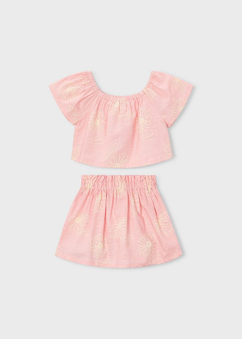 топ с юбкой