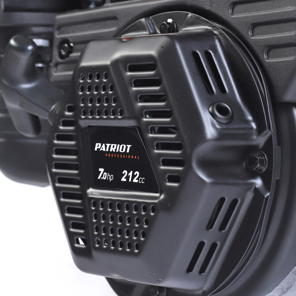 Двигатель PATRIOT XP 708 BH, Мощность 7,0 л.с.; 212 см³; 3600об/мин; бак 3,6л.; хвостовик 20 мм, шпонка; вес 15 кг.