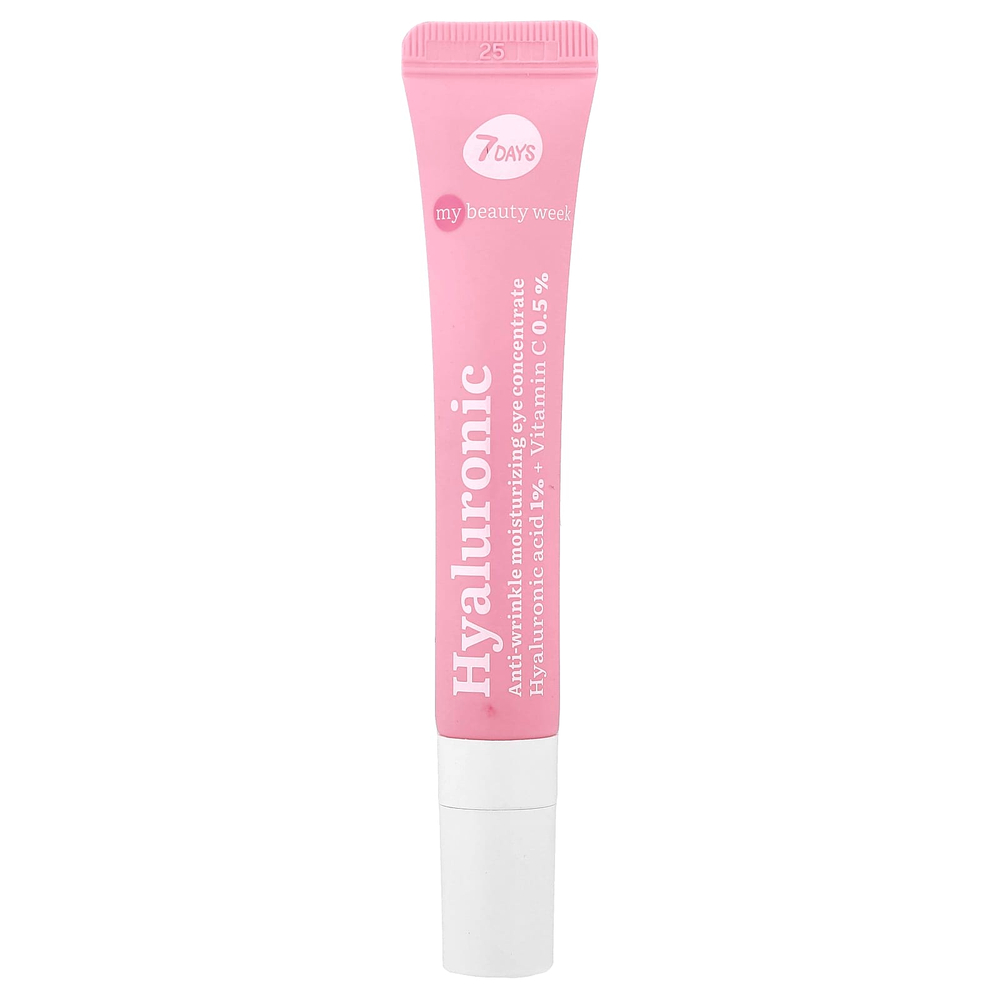 7 Days Beauty, гиалуроновый крем для области вокруг глаз двойного действия против морщин, 18 мл (0,6 жидк. унции)