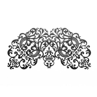 Ажурная виниловая маска на глаза DALILA (Цвет: черный)