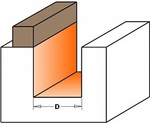 Фреза обгонная с верхним подшипником D=19x38 S=12 912.690.11B