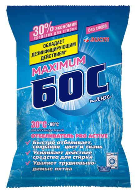 БОС плюс 250гр отбеливатель (порош) *65* / 780 / 3120
