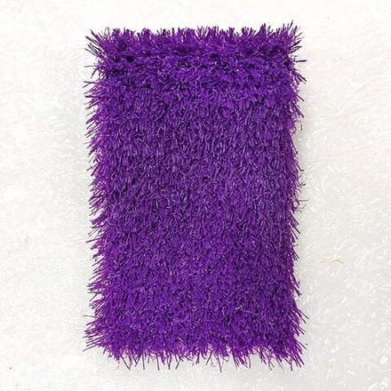 Трава искусственная "Деко" фиолетовая, ширина 2м, рулон 25м, 50 кв.м