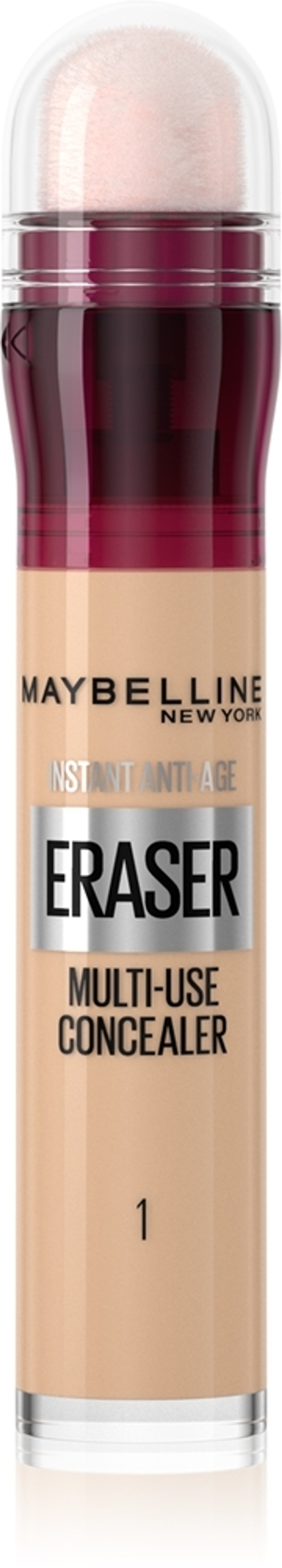 MAYBELLINE NEW YORK Instant Anti Age Eraser - Жидкий консилер с губчатым аппликатором, 6,8 ml