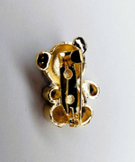 Брошь, брошка милая "Панда". Эмаль.