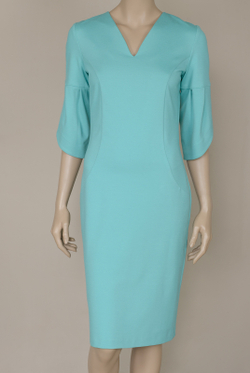 Трикотажное платье 2600АП, аквамарин #359Ак052600АП