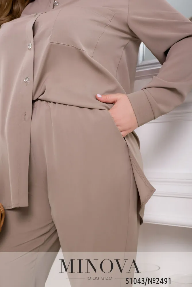 Костюм 2491-капучино Minova