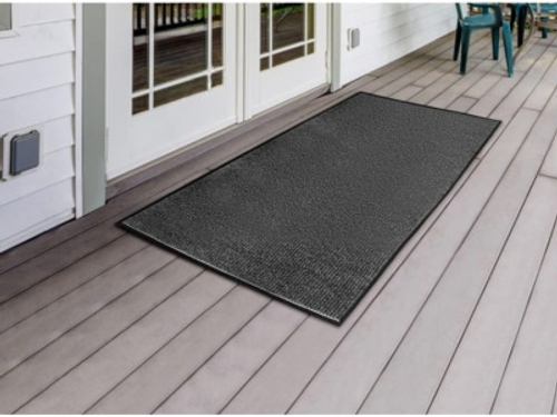 Коврик влаговпитывающий ребристый Стандарт серый (1,2*2,5м)