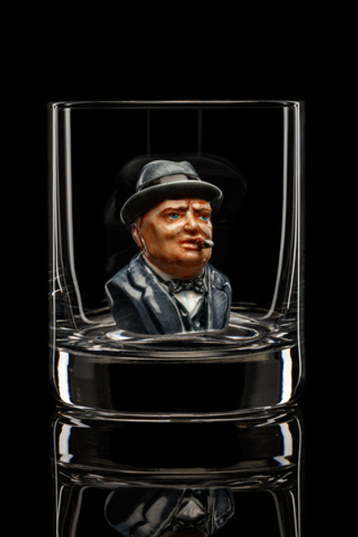 Бокал для виски. Уинстон Черчилль (В)