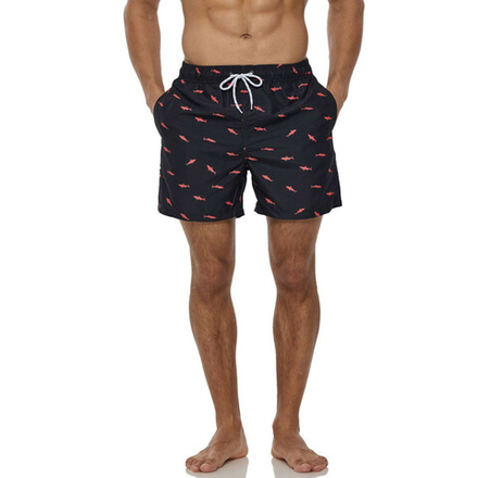 Мужские шорты черные Romeo Rossi 9504-9