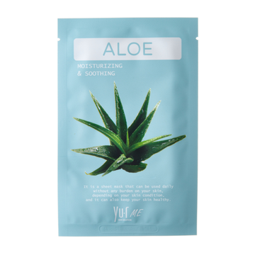 YU.R ME Тканевая маска для лица с экстрактом алоэ | YU.R ME Aloe Sheet Mask