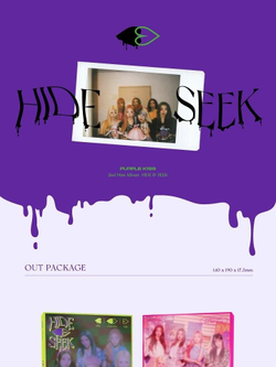 Альбом PURPLE KISS - HIDE & SEEK 2nd Mini Album SEEK Version