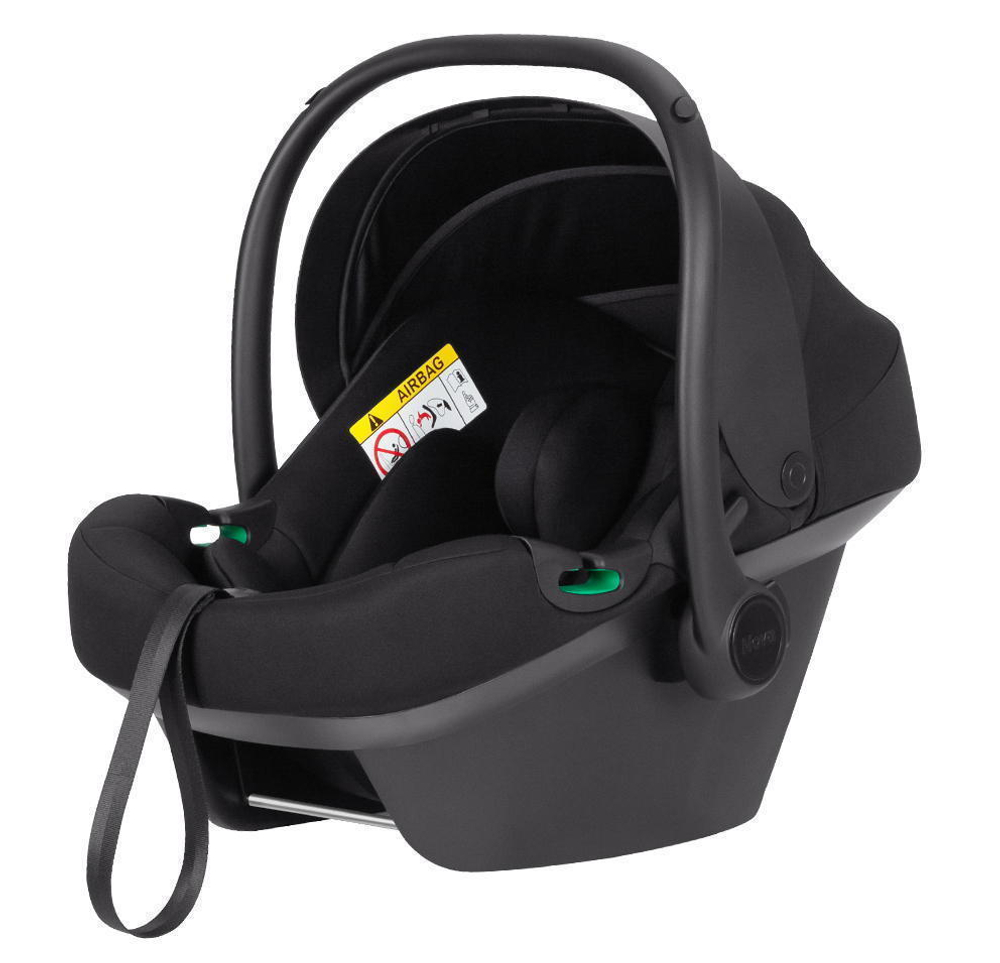 Коляска Carrello Alfa CRL-6522 2025 Nova DK791 Black Line с базой Isofix 4 в 1 Denim Blue
