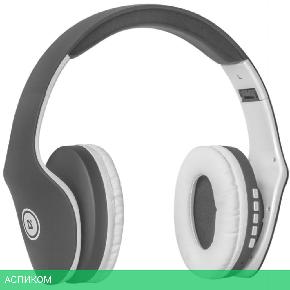 Наушники Defender FreeMotion B525 серый/белый (63527)
