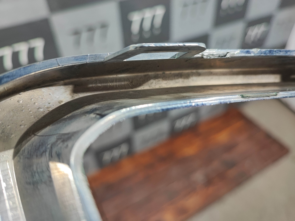 Накладка заднего бампера левая Mercedes GLS (X167) 19-нв Б/У Оригинал A1678856900