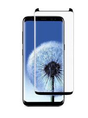 Защитное стекло 9Н полный клей Full Glue 0.18 мм Unipha для Samsung Galaxy S8 Plus (Черная рамка)