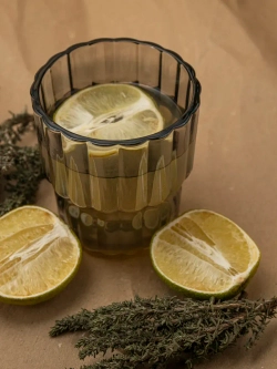 Набор бокалов для виски, 250 мл. 6 шт. Черные