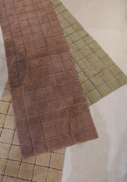 Ковер шерстяной Lorena Canals Мозайка Amber 80х230 см