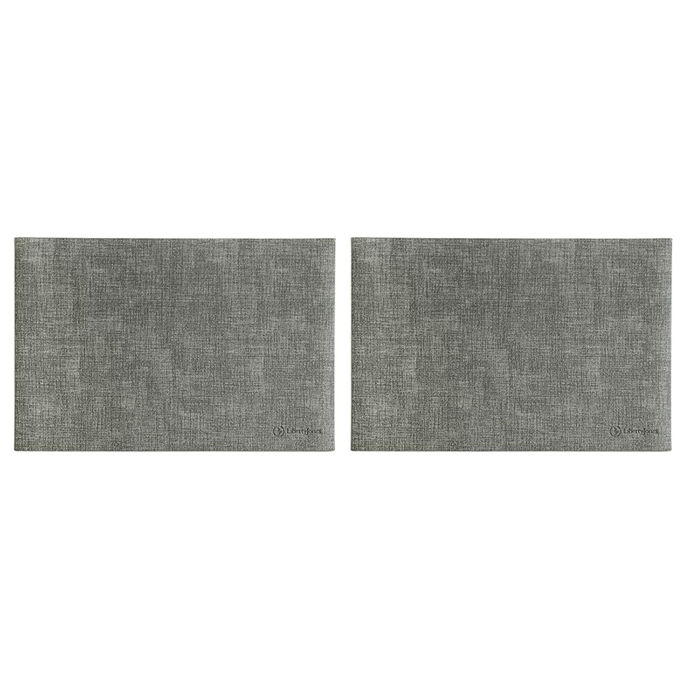 Набор из 2-х сервировочных салфеток Leanera, 30х45 см, серые