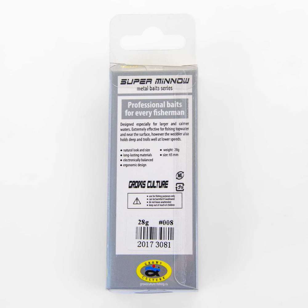 Пилькер Grows Culture Super Minnow (28гр)