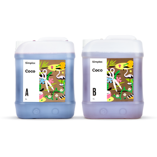 Удобрения органоминеральное для кокосового субстрата Simplex Coco A + B 5 л