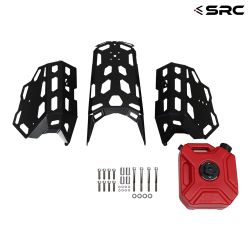 RACK SET+OIL TANK for Honda CRF300L-Rally (2021-UP). Black