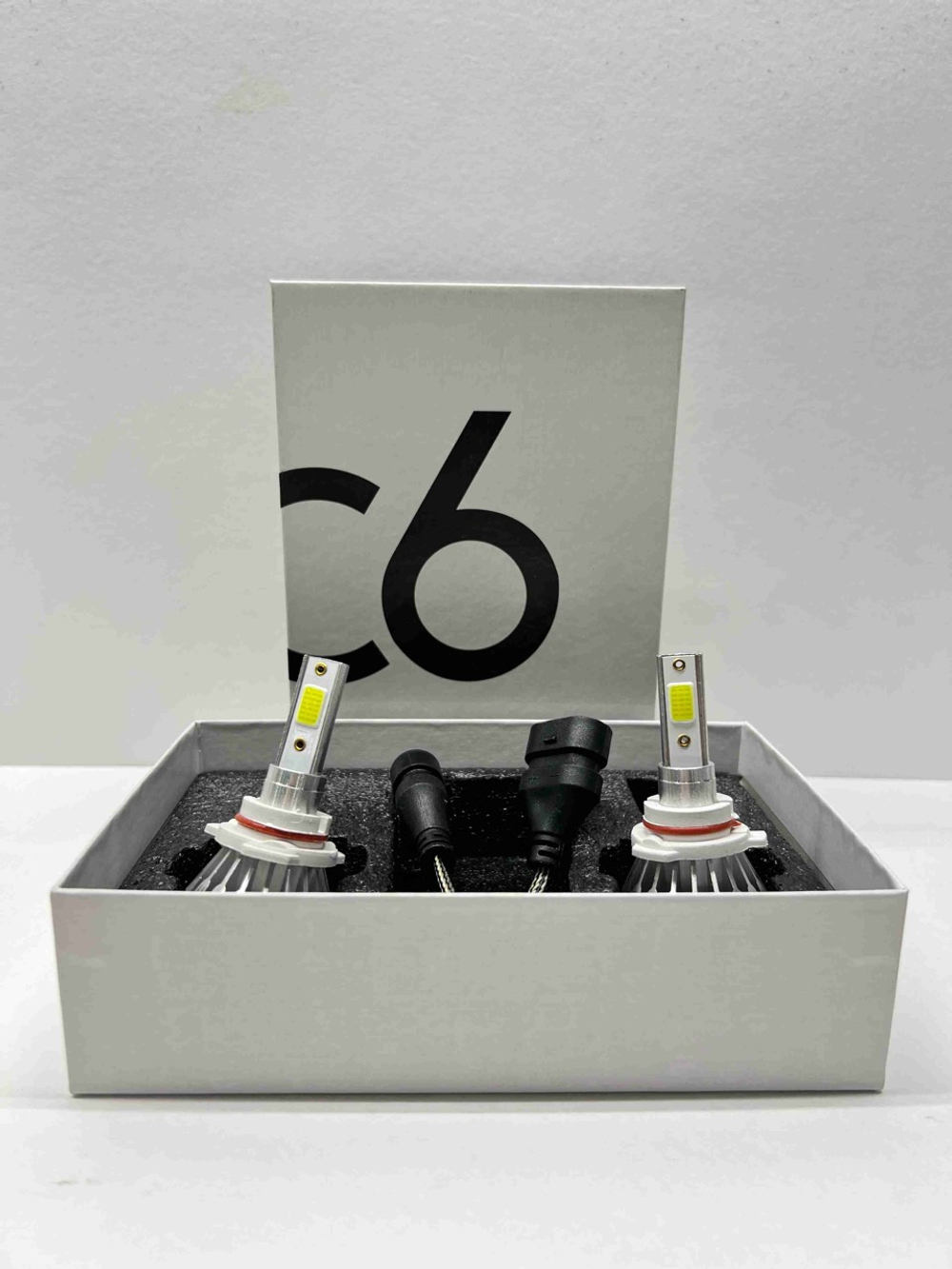 HB4 9006 / Автомобильные светодиодные лампы, HB4 9006, 36W, 3800 Lm, 12 вольт, LED Headlight C6, Серия СИ Шесть, TG (2 шт. / комплект)