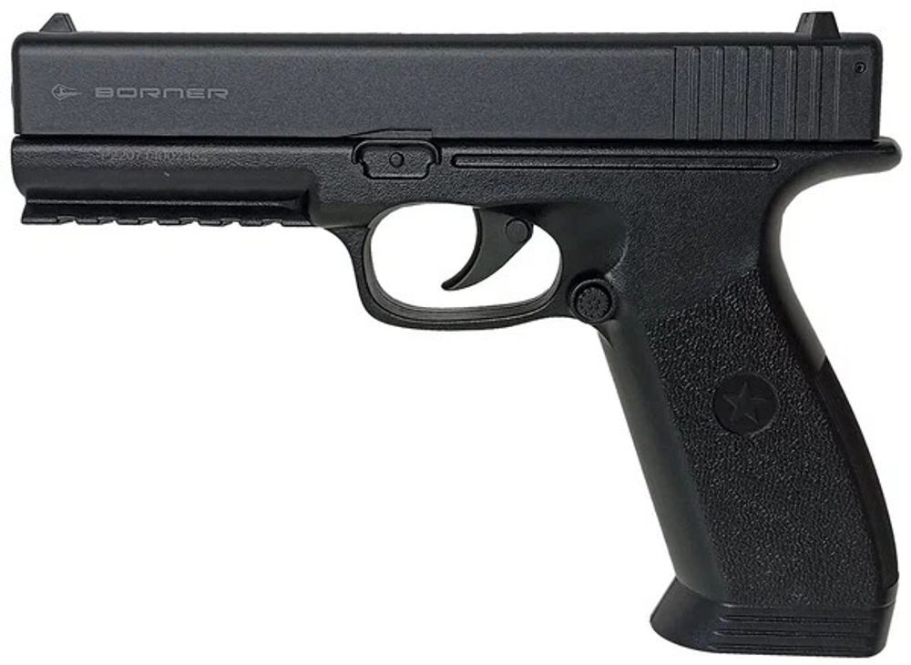 Пистолет страйкбольный Borner 17 Glock кал 6мм