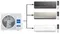 Мульти сплит-система на 3 комнаты 25+25+50 м2 Haier AS09NS6ERA-B+AS09NS6ERA-G+AS18NS6ERA-W/4U85S2SR5FA Lightera Super Match