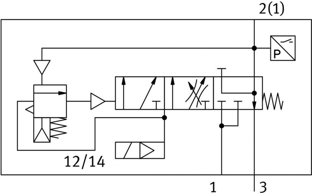 VABF-S6-1-P5A4S2S-G12-1T5-PA Клапан плавного пуска