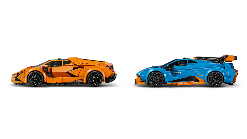 Конструктор Лего Speed Champions 77238 "Lamborghini Revuelto и Huracán STO"