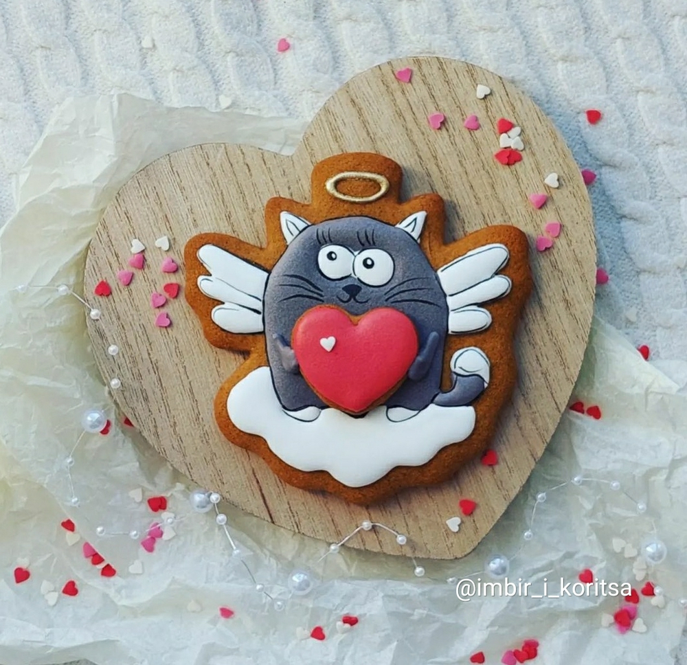 Кот с сердцем №3