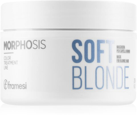 Framesi Morphosis Soft Blonde - питательная маска для всех типов светлых волос /   200  ml  / GTIN 8032505878381