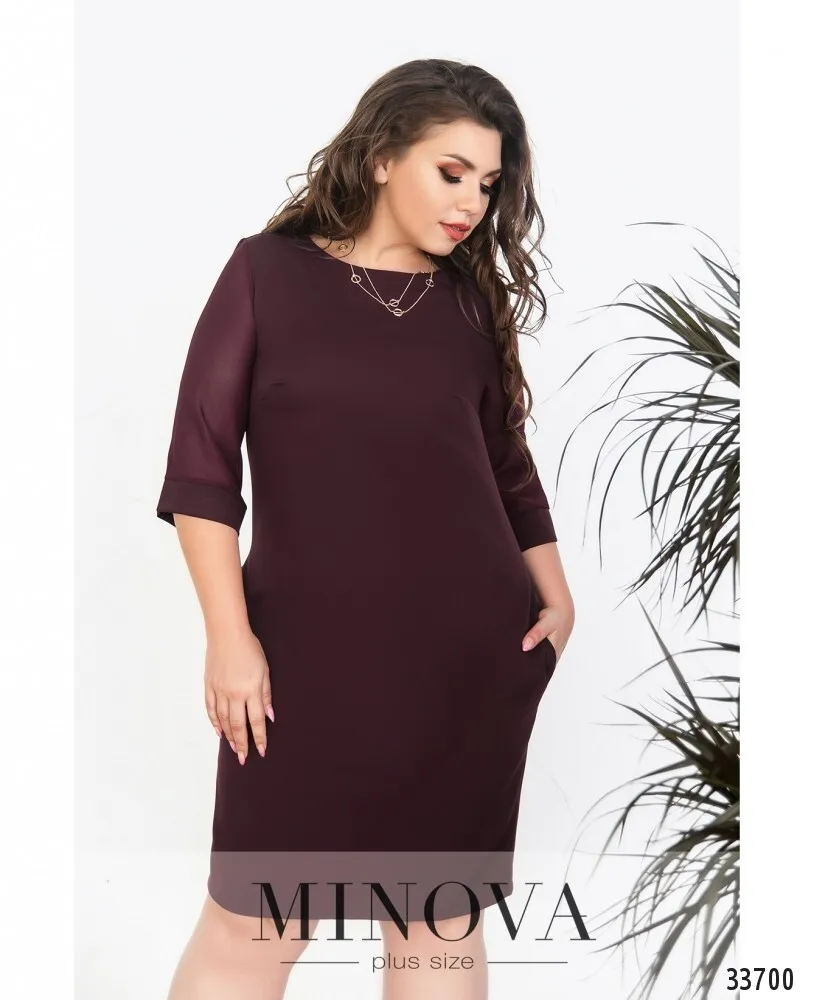 Платье 8615-марсала Minova