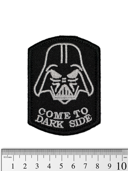 Шеврон Дарт Вейдер. Come to Dark Side вышивка