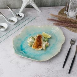 Блюдо для подачи 30,5*25 см h3 см Sea Blue Frutti di Mare P.L. [1]