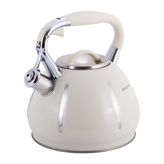 Чайник 3 л. из нержавеющей стали со свистком Kamille KM-0691