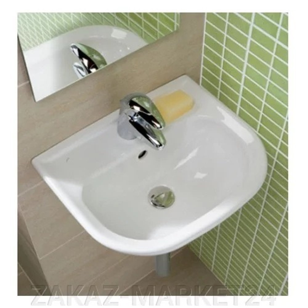 8106120001049 Раковина Olymp 55х42, 1 отв. для смесителя, кор