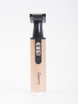 Триммер для носа и ушей GEEMY GM-3112, золотой